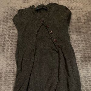 Long sleeve button up sweater